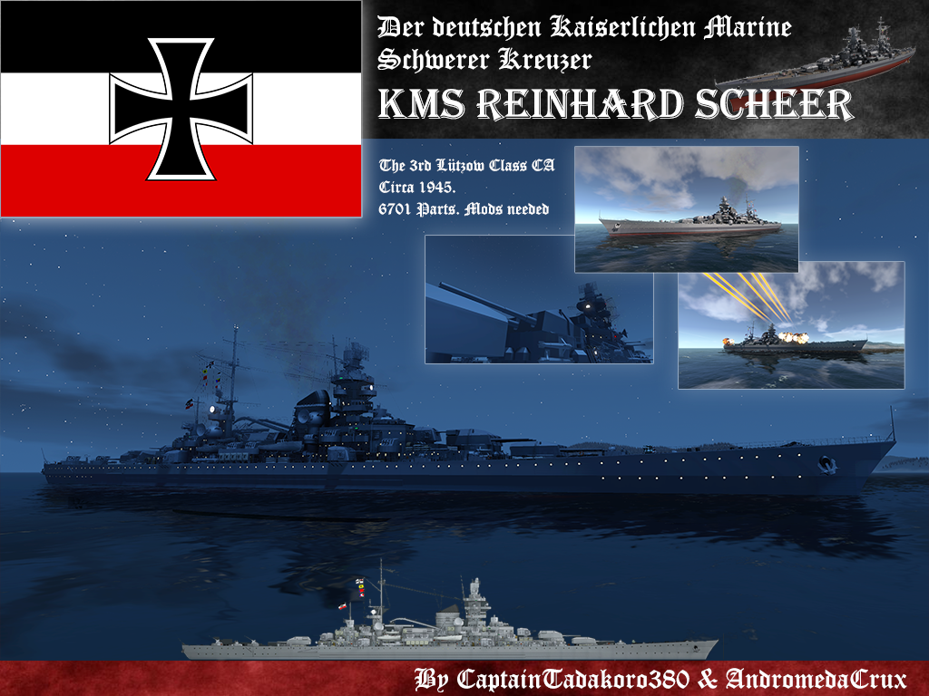 KMS Reinhard Scheer 1945