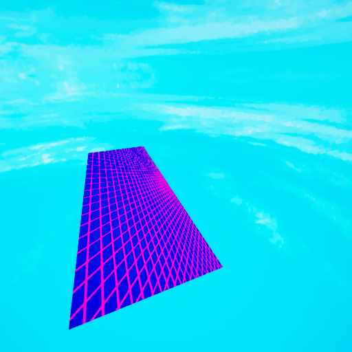 synthwave sky bottom half