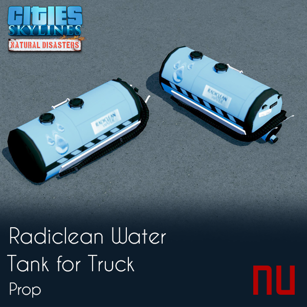 Radiclean Water - Tank Truck (Prop)