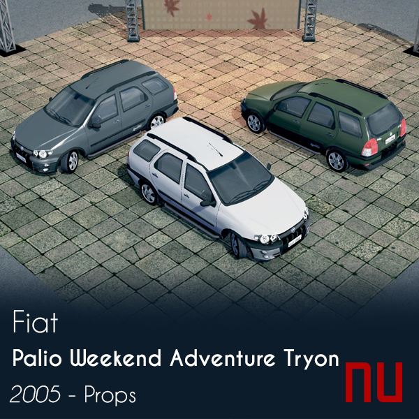 Fiat Palio Weekend Adventure Tryon 2005 (Props)