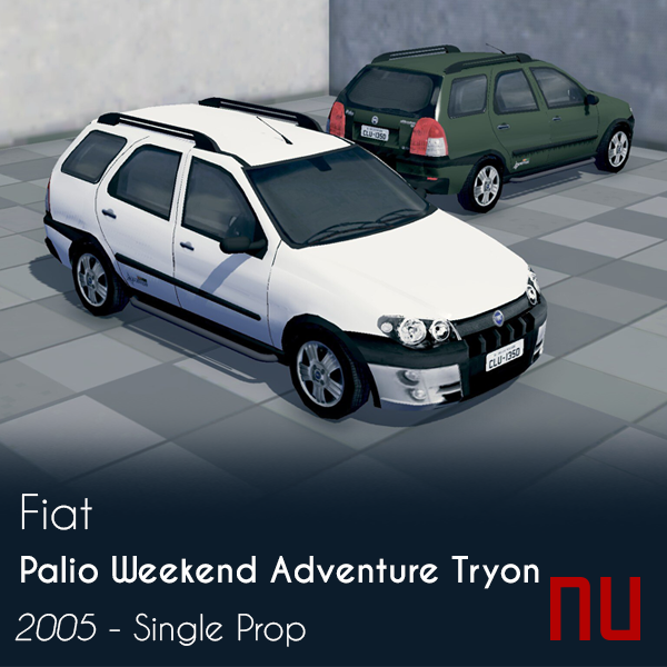 Fiat Palio Weekend Adventure Tryon 2005 (Single Prop)