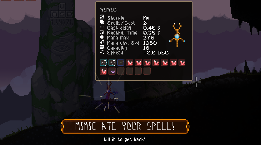 Tooltip panel mimic