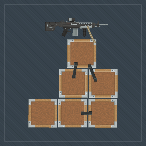 machine gun emplacement