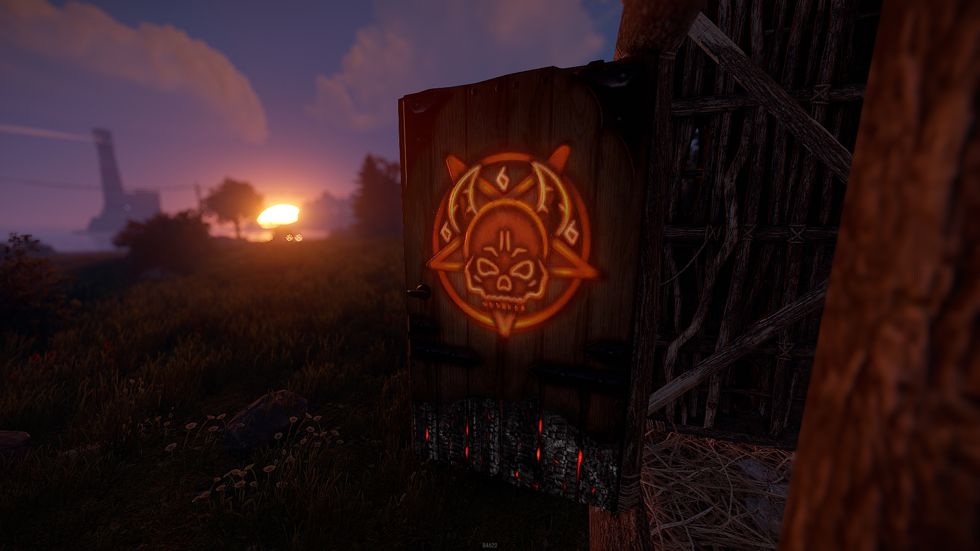 El Diablo Wooden Door