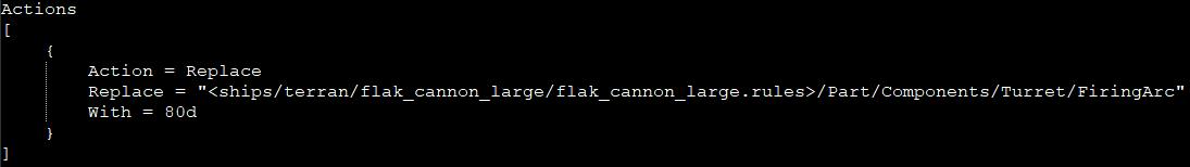 Increase flak field of view