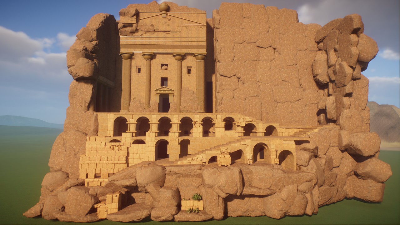 Petra - Royal Tomb of Malchus (Urn Tomb)