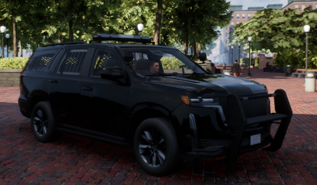 Unmarked Black UTV
