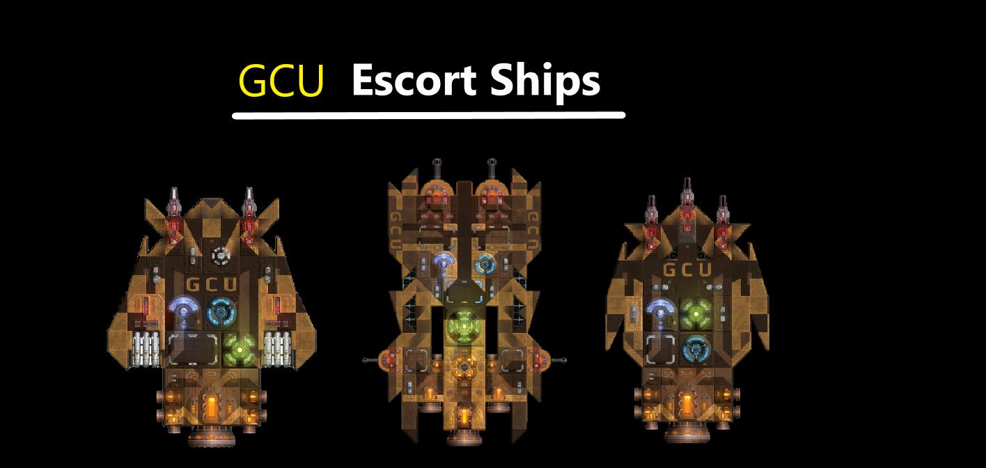 GCU Escort Ships