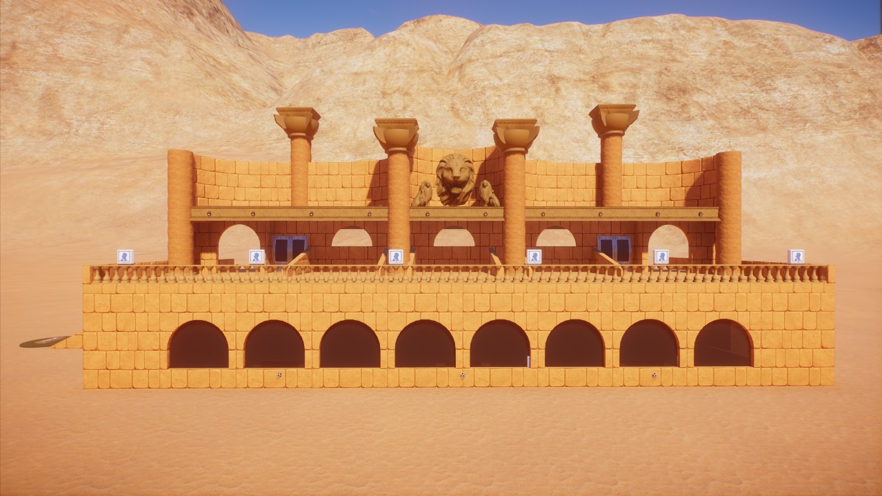 Jordan Viewing Area - Lion Temple