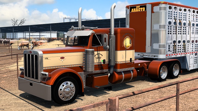 Lost Arroyo Ranch skin for the Dom's Peterbilt 379