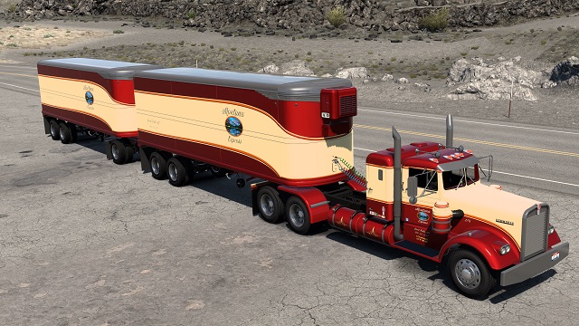 Montana Express skin for the BPM Modding Fruehauf Reefer
