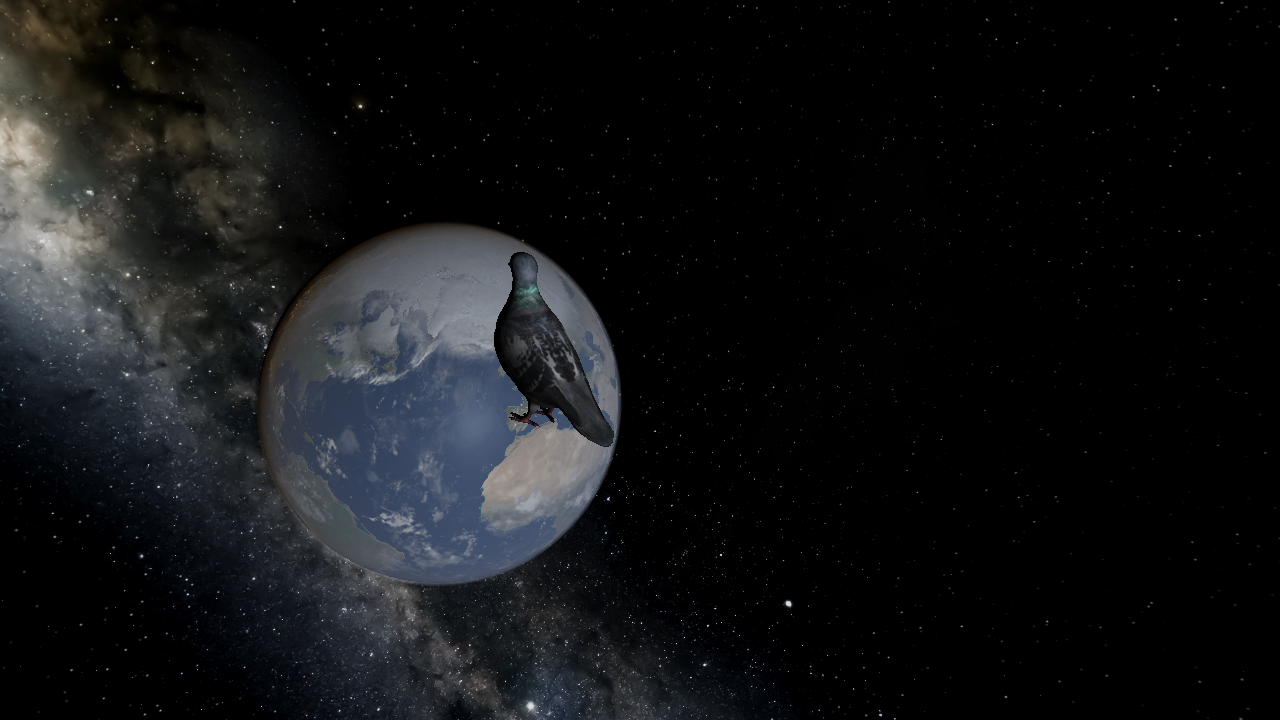 Fast Pigon Collides with da Earth