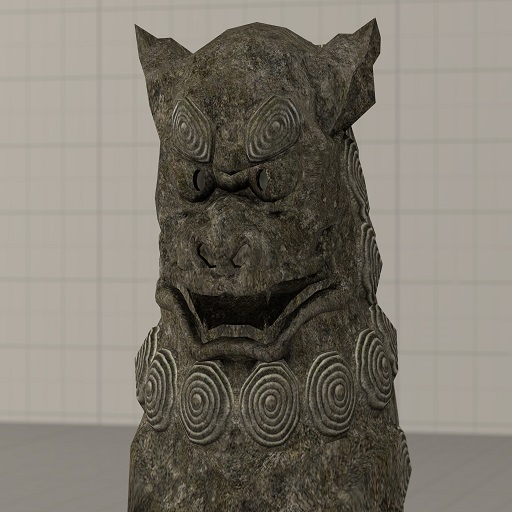 Call of Duty World At War Shiisaa Statue (Prop)