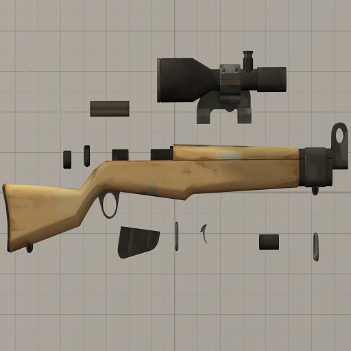 Team Fortress 2 Enhanced The Thousand-Yarder (Prop)