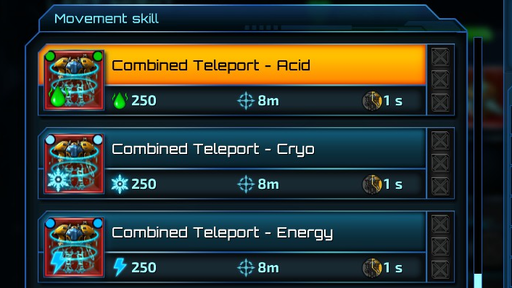 New Teleport Skills