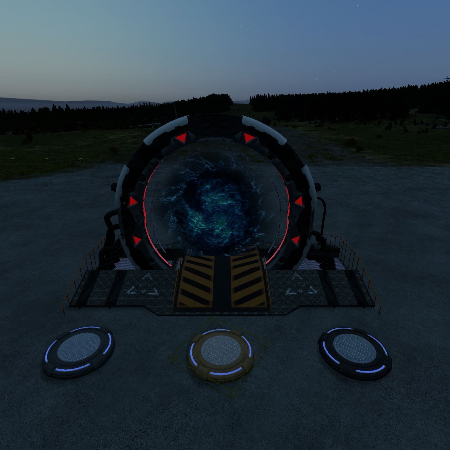 Stargate teleporter