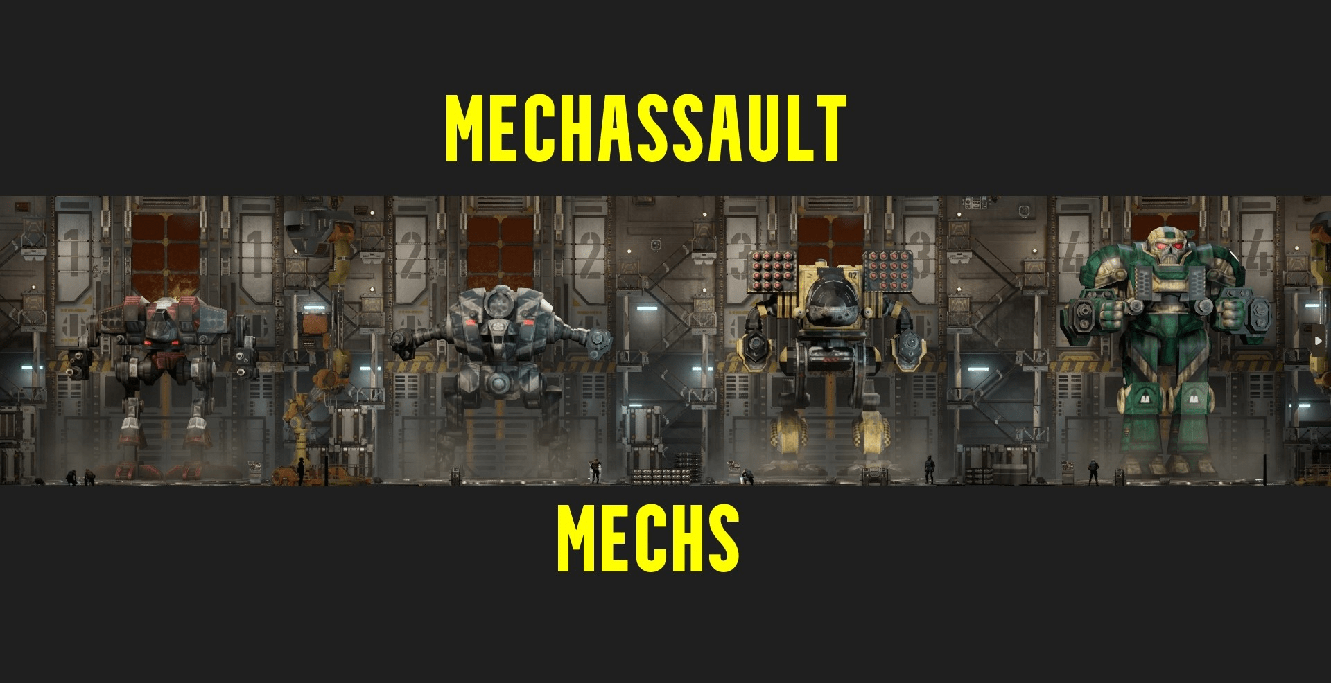 Classic Mechassault Mechs