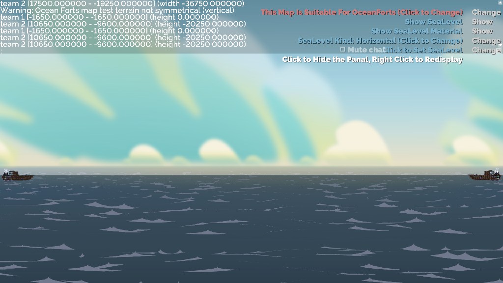 Ocean Forts map test