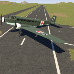 Ju-52/3m Air Ambulance by Uncle T