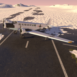 Ju-52/3m Cargo WInter Camouflage by Uncle T