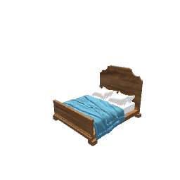 Queen Anne bed 2 preview