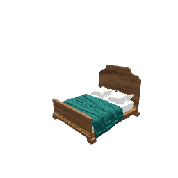 Queen Anne bed 6 preview