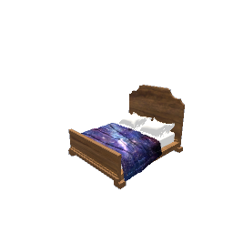Queen Anne bed 8 preview