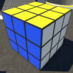 realistic rubix cube