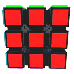 rubix cube but low brick