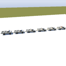 6x Softbody car ( click for Courpling for fun )