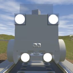 Cart ( Realistic Wheels ) ( faster than normal brickrigs train )