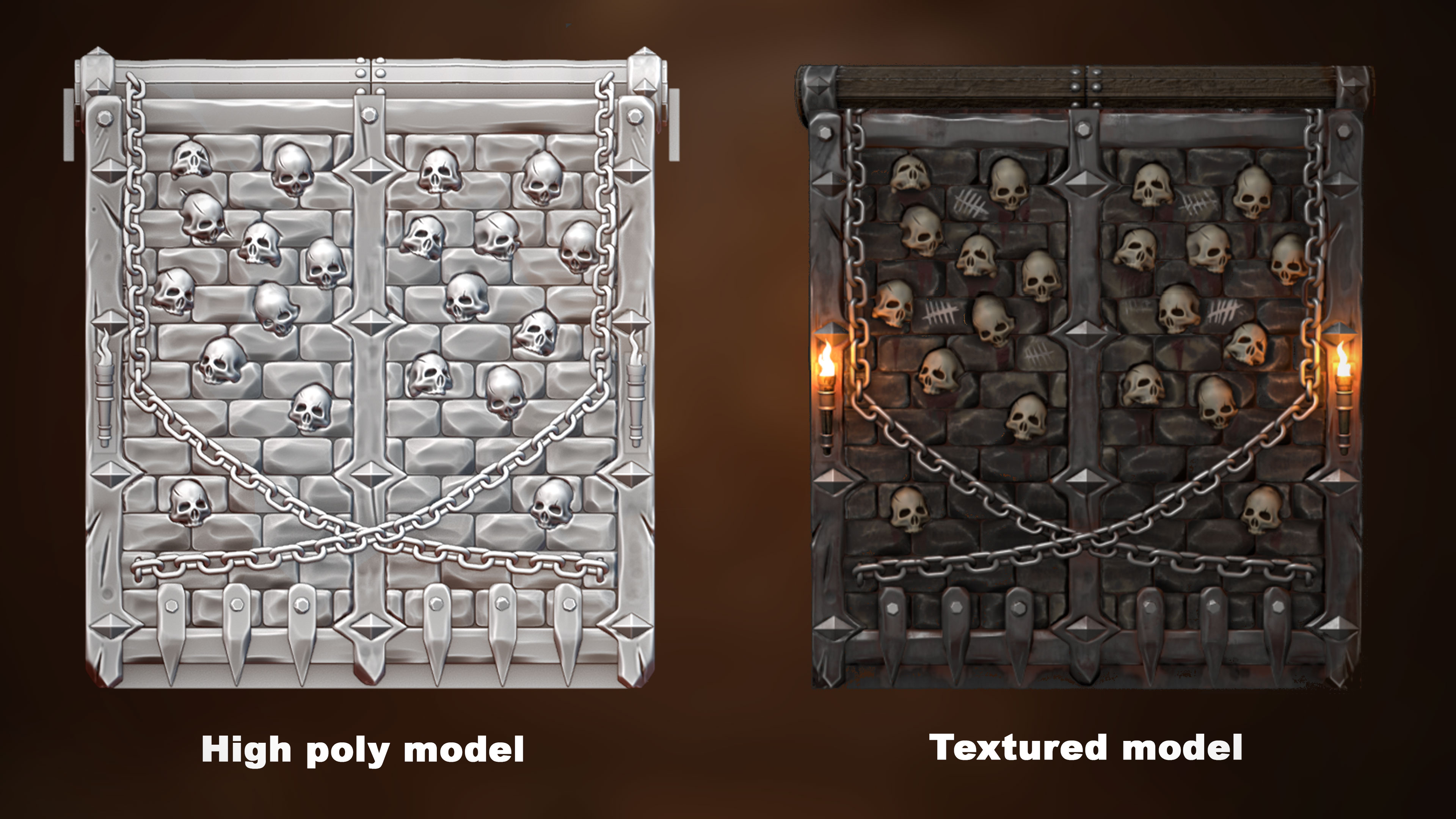 Dungeon Garage Door