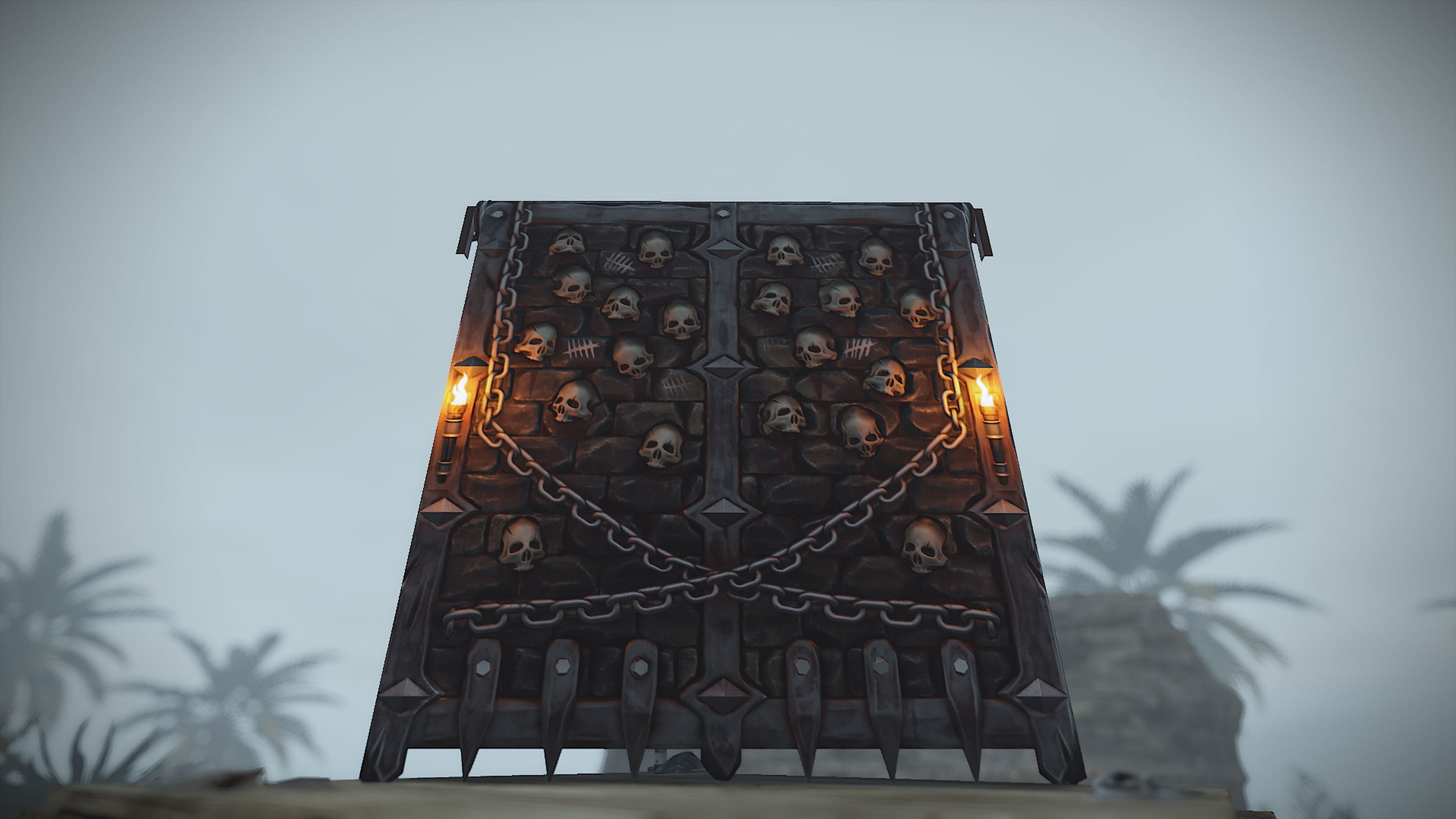 Dungeon Garage Door