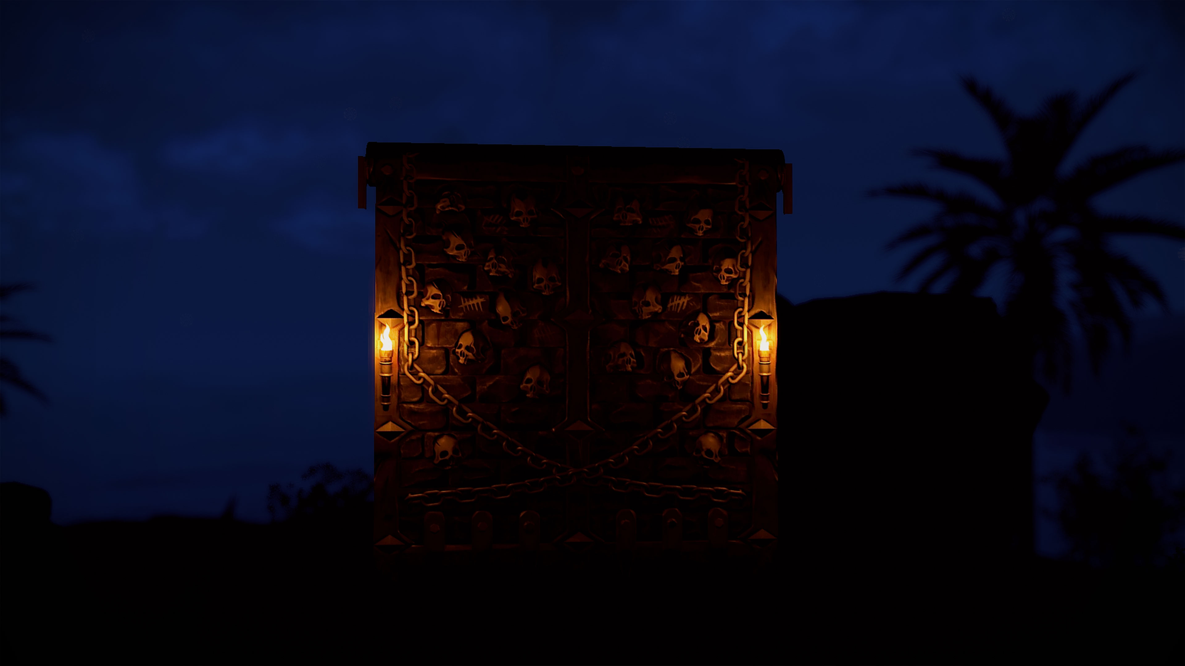 Dungeon Garage Door