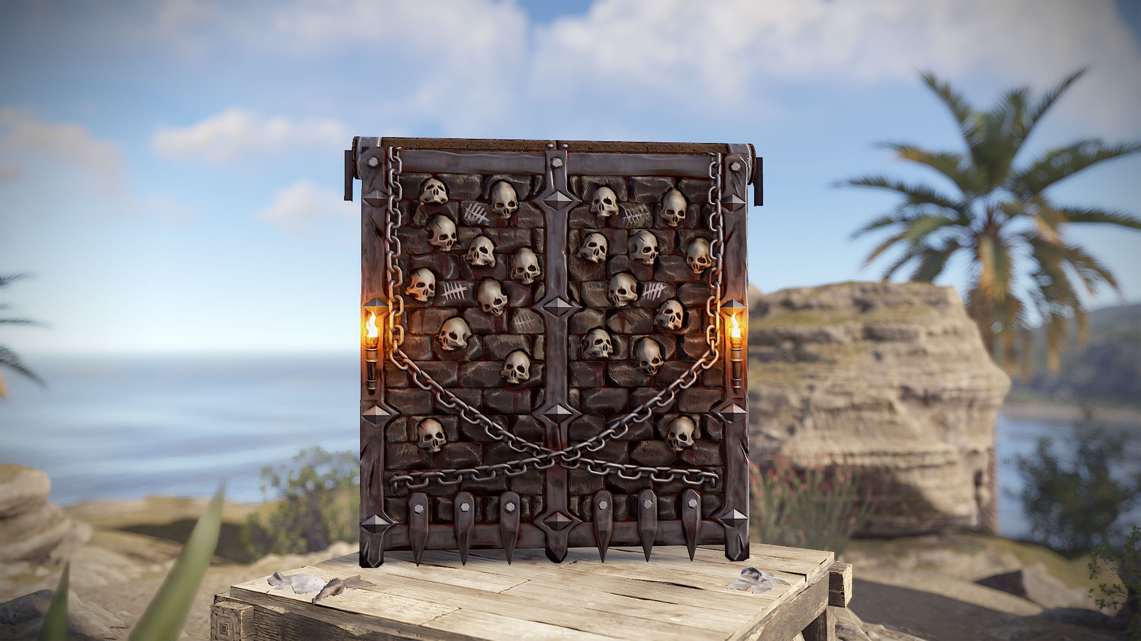 Dungeon Garage Door