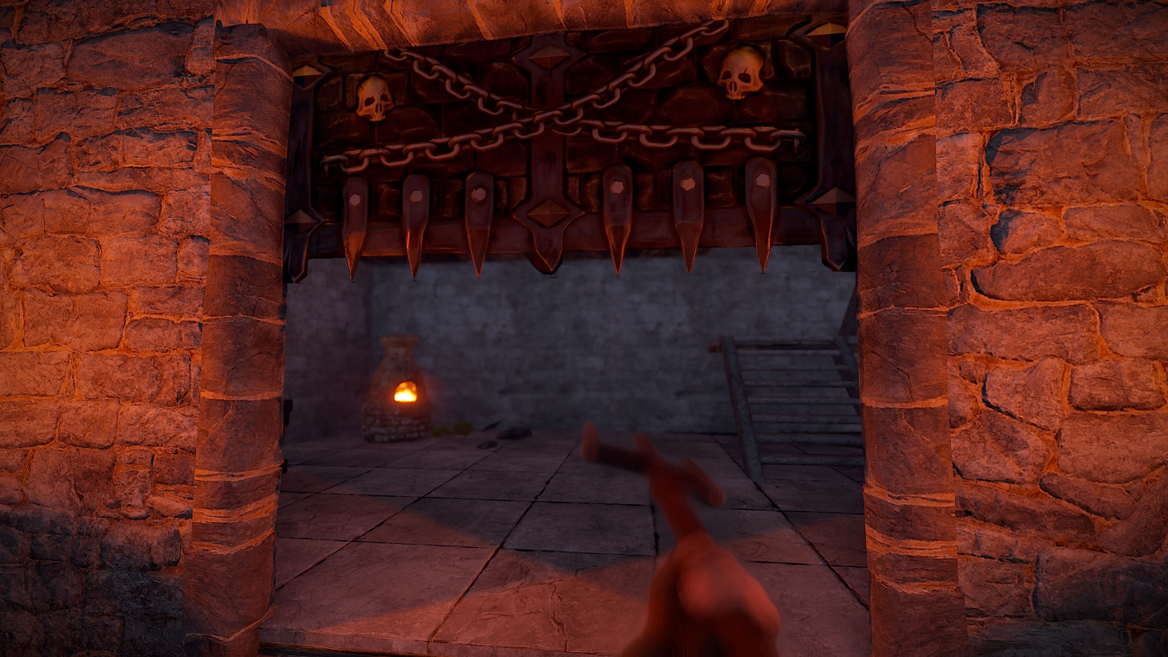 Dungeon Garage Door