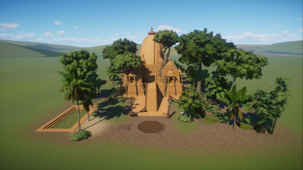 India - Hindu Temple Habitat