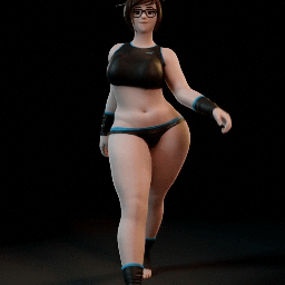 Steam Workshop::Mei sexy naked walk overwatch