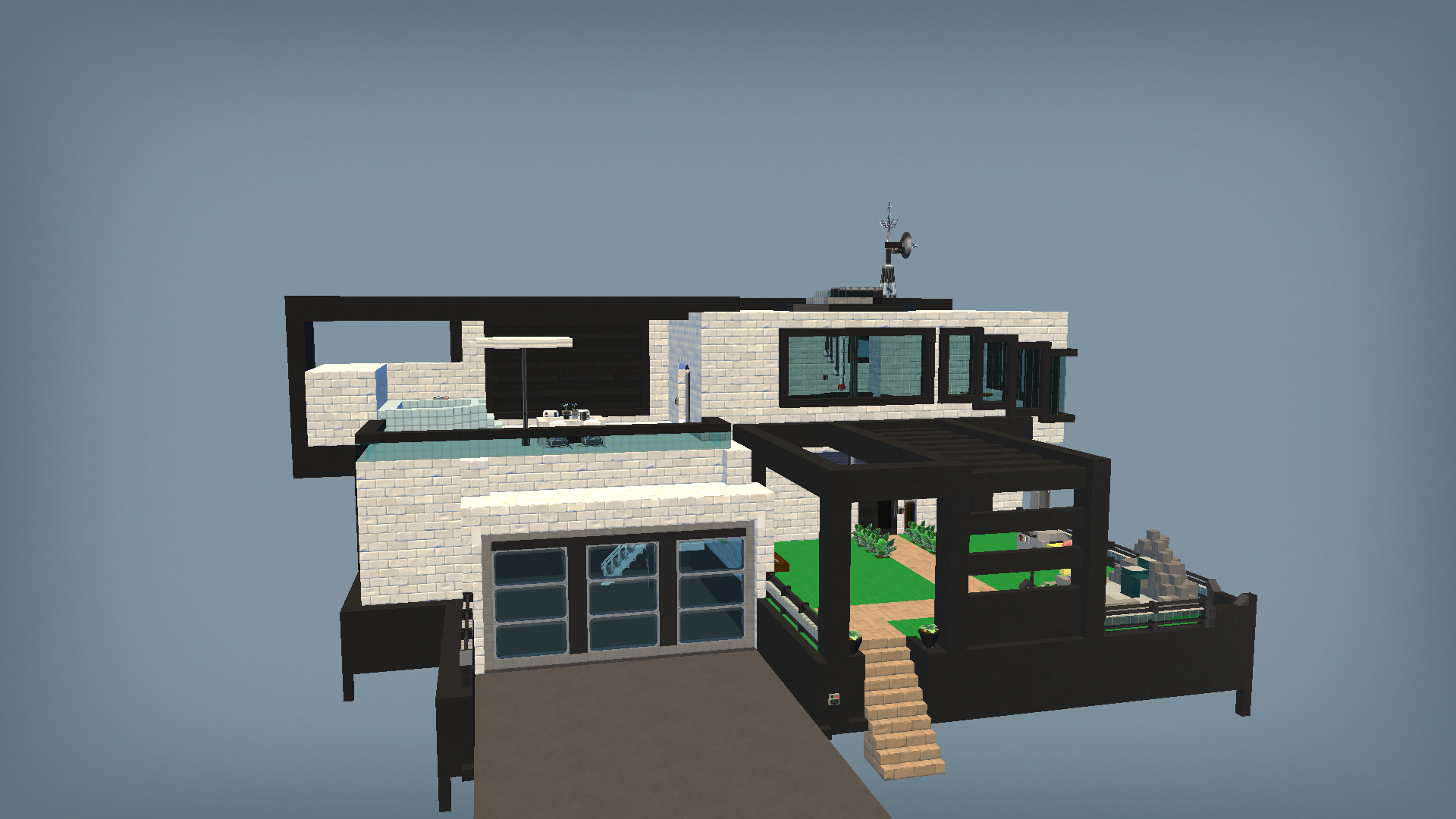 big piston modern house (no mod)