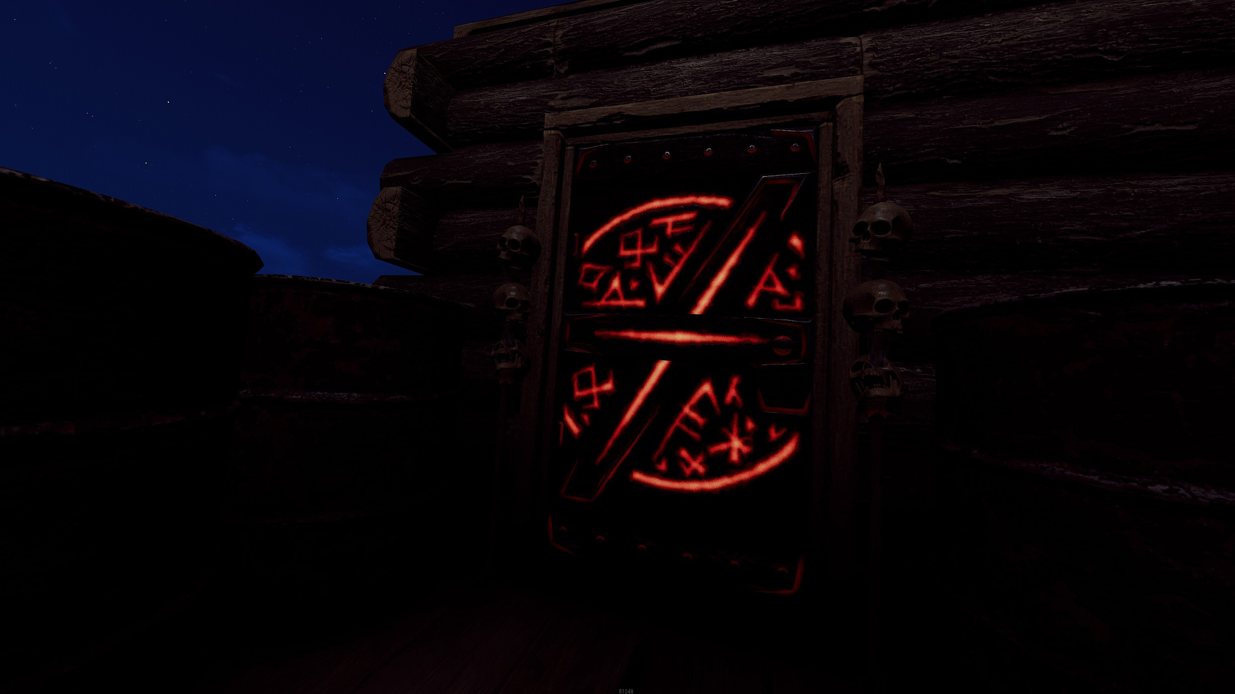 Wooden Door from Hell