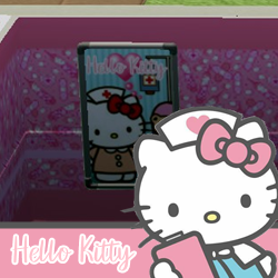 Two Point Kitty Wall