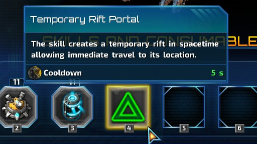 Temporary Rift Portal Skill