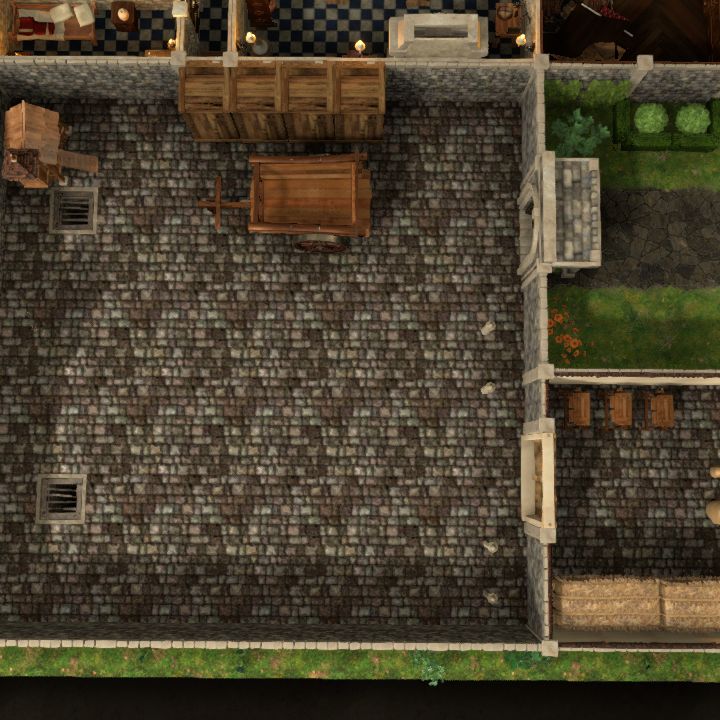 Hackthorn Castle - ground floor