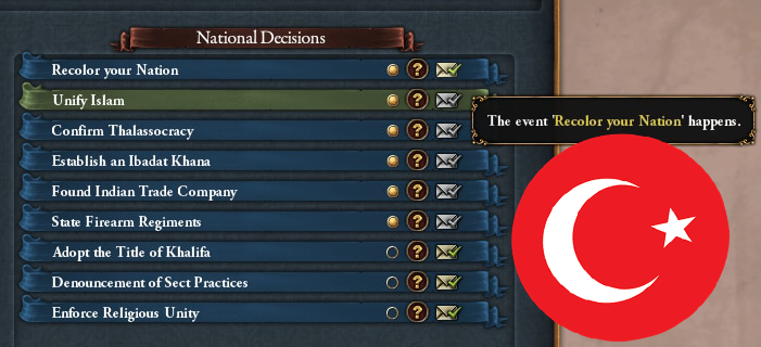 Custom Color Decision (TR)