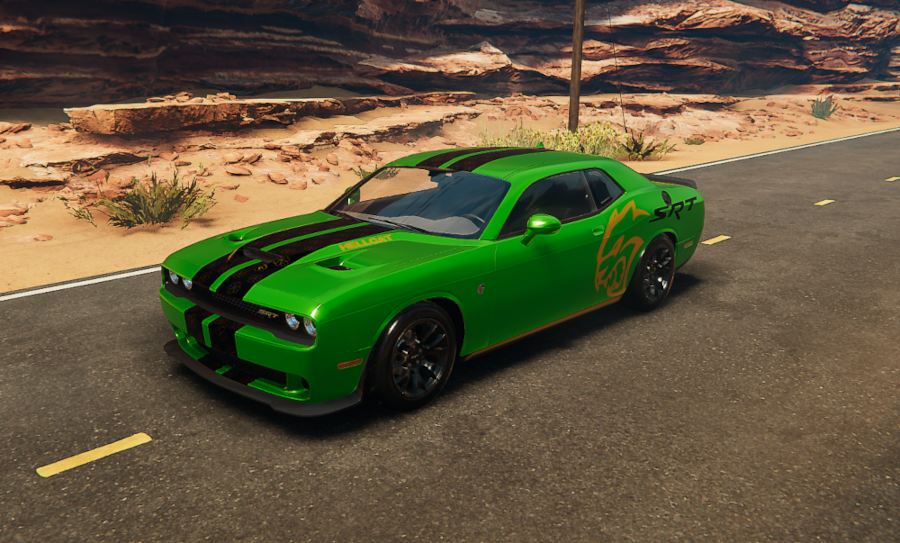 Clover stripes for the standard Hellcat [livery]