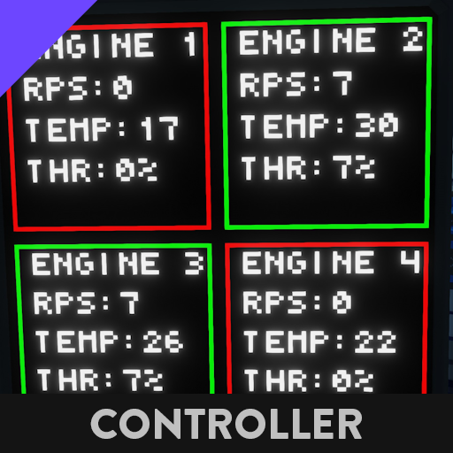 Engine Controller x4 with Display