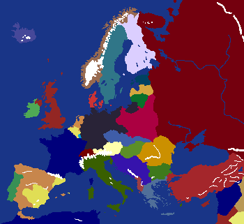 Europe 1938 but better colours