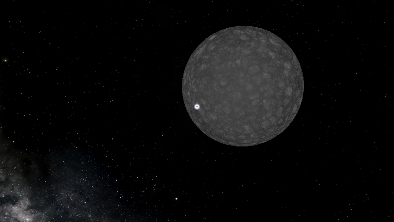 Star, Galaxy and Observable Universe size comparison