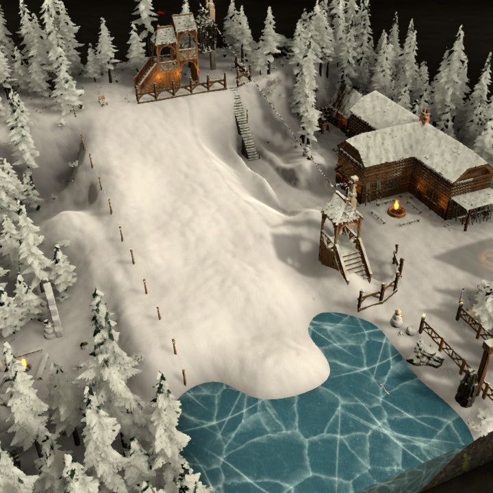 winter retreat - the beaver winter lodge