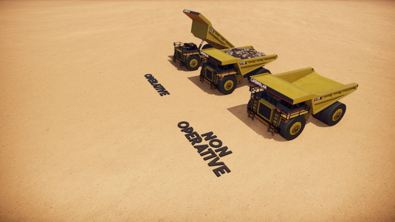 Truck - CAT 777/D Off-Highway Truck
